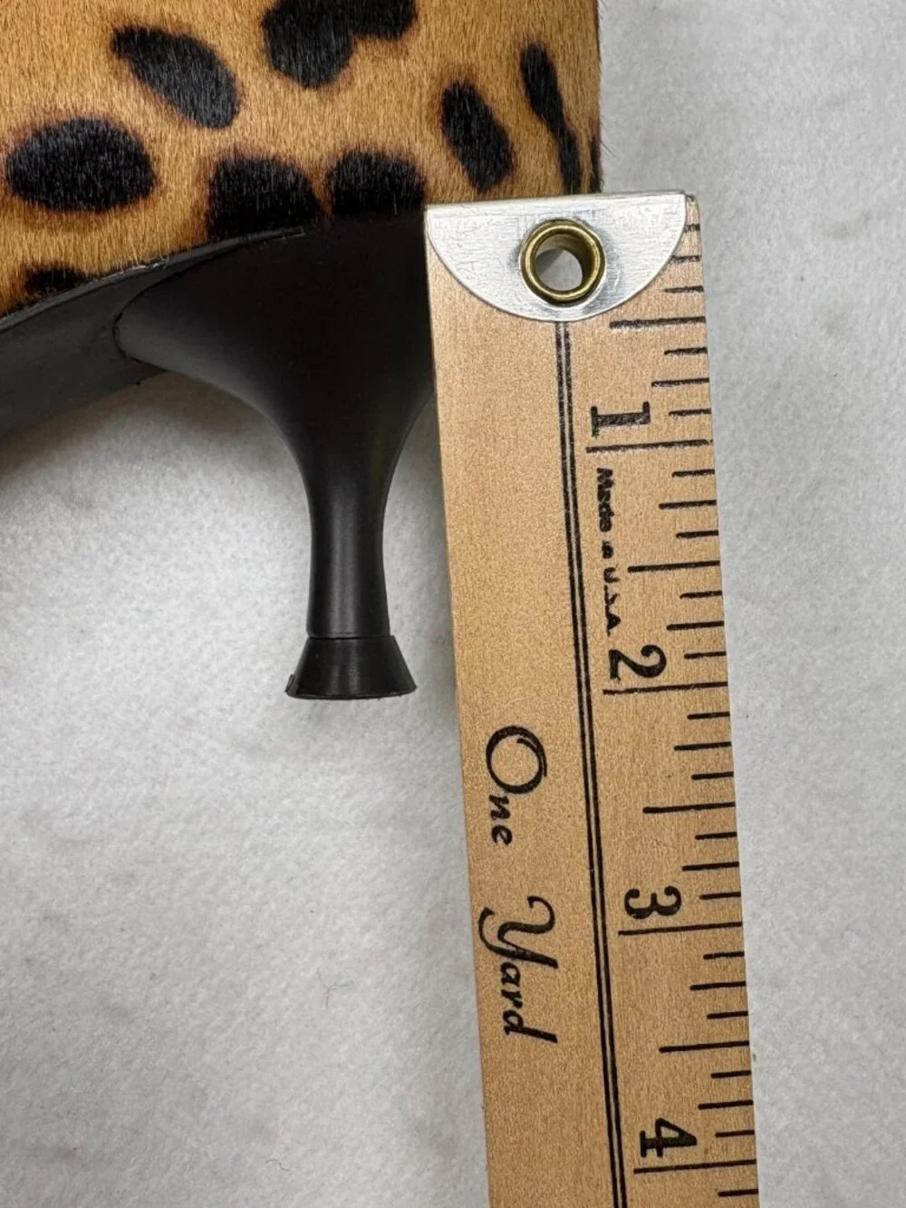 Rachel Zoe Leopard Pointed Toe Kitten Heel Ankle Boots Office Siren Mob Wife 7